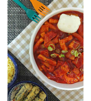 화곡미담 옛날 떡볶이 — 5점을 준 리뷰어가 2020년 2월 올린 사용 사진