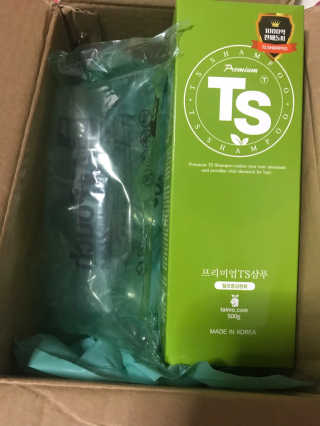 프리미엄 TS 샴푸 — 4점을 준 리뷰어가 2019년 3월 올린 사용 사진