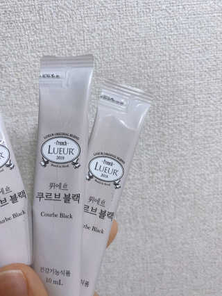 [하우투잇] 뤼에르 쿠르브 블랙 10ml x 30포 총 300ml — 5점을 준 리뷰어가 2020년 3월 올린 사용 사진