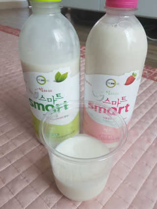 유산균하우스 프로바이오65 스마트 딸기맛, 플레인 맛 2종 랜덤 — 5점을 준 리뷰어가 2019년 6월 올린 사용 사진