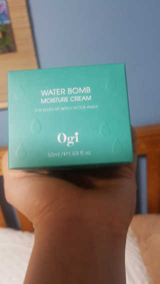 오지아이 워터 밤 모이스처 크림 50ml — 3.5점을 준 리뷰어가 2020년 2월 올린 사용 사진