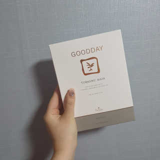 GoodDay Skincare GoodDay 강황 마스크 — 5점을 준 리뷰어가 2020년 3월 올린 사용 사진