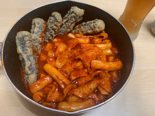 화곡미담 옛날 떡볶이 — 3점을 준 리뷰어가 2020년 3월 올린 사용 사진