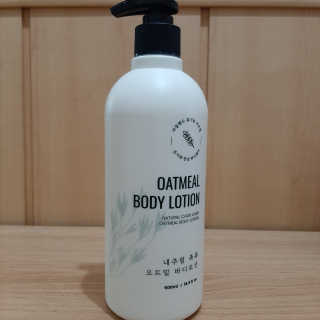 (주)에네스티 내추럴 촉촉  오트밀 바디로션 500ml — 4점을 준 리뷰어가 2020년 3월 올린 사용 사진