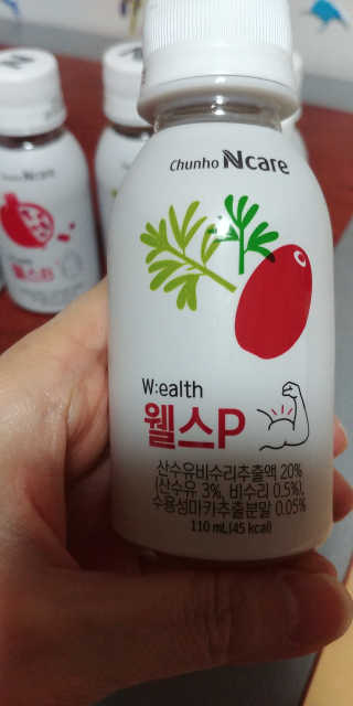 천호엔케어 간편하게 마시는 헬시 드링크, 웰스 — 4.33점을 준 리뷰어가 2018년 11월 올린 사용 사진