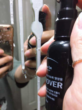 뷰오케이 욕실 화장실 셀프 물때제거 코팅제,리무버 50ml — 5점을 준 리뷰어가 2019년 5월 올린 사용 사진