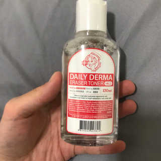 나이팅게일 광채토너130ml+더마 드레싱 코튼 100 SET — 2.5점을 준 리뷰어가 2018년 5월 올린 사용 사진