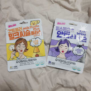 미스사사 피스메이커 안티스트레스, 간트롤러 밀크씨슬 플러스 — 5점을 준 리뷰어가 2019년 7월 올린 사용 사진