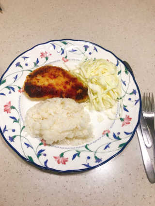 수제돈까스 스테이크통카스 맛있는 아이들간식 — 5점을 준 리뷰어가 2018년 7월 올린 사용 사진