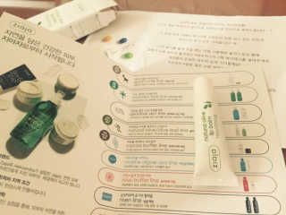 지아자 코코아버터 립밤, 오렌지버터 립밤, 내추럴 올리브 립밤 — 4.5점을 준 리뷰어가 2016년 9월 올린 사용 사진