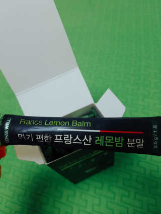 로하스웰 프랑스산 레몬밤 분말 — 4.33점을 준 리뷰어가 2018년 6월 올린 사용 사진