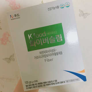 두루원 똥기사의 Kfood 화이버슬림 — 4.33점을 준 리뷰어가 2018년 7월 올린 사용 사진