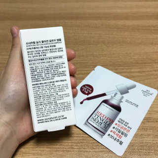 쏘내추럴 실크 콜라겐 글로우 앰플 — 5점을 준 리뷰어가 2019년 7월 올린 사용 사진