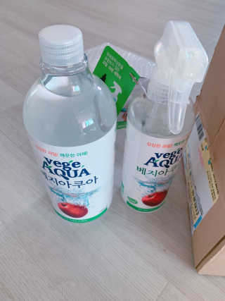 베지아쿠아 475ml + 리필 1000ml 1Set — 5점을 준 리뷰어가 2019년 8월 올린 사용 사진
