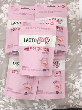 락토조이 구미젤리 복숭아맛 — 5점을 준 리뷰어가 2019년 6월 올린 사용 사진