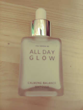 ALL DAY GLOW [올 데이 글로우] 카밍 밸런스 앰플 30ml — 4.5점을 준 리뷰어가 2019년 11월 올린 사용 사진