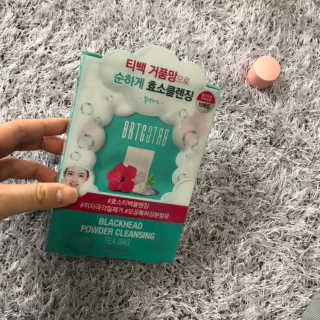 비알티씨 V10 파우더 클렌징 티백 2종 — 2점을 준 리뷰어가 2019년 2월 올린 사용 사진