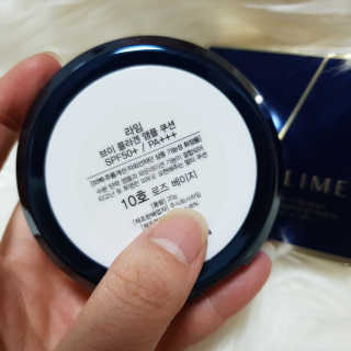 라임코스메틱 V 콜라겐 앰플 쿠션 — 5점을 준 리뷰어가 2020년 1월 올린 사용 사진