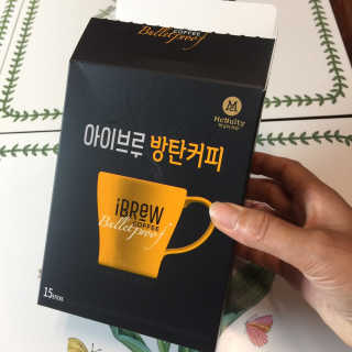한국맥널티 아이브루 방탄커피 — 5점을 준 리뷰어가 2019년 9월 올린 사용 사진