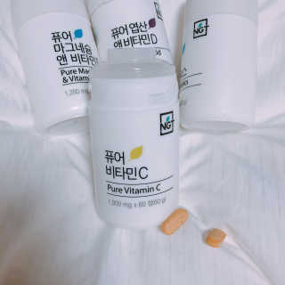 네츄럴굿띵스 퓨어 비타민C 30일분 — 5점을 준 리뷰어가 2018년 6월 올린 사용 사진