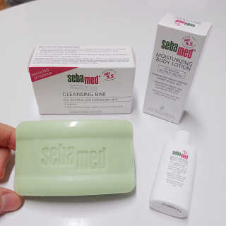 세바메드 클래식 클렌징 바[비누] + 바디로션 15ml — 5점을 준 리뷰어가 2019년 9월 올린 사용 사진