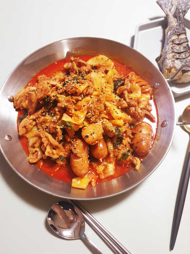 맵꾸미 매운양념닭갈비 260g X2팩 리뷰 사진