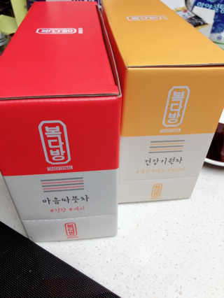 자연원 복다방 2종 100ml 10포씩 — 4점을 준 리뷰어가 2018년 12월 올린 사용 사진