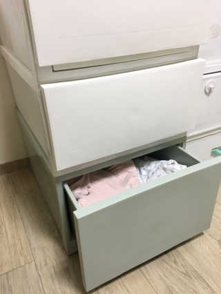 창신리빙 [프랑코 스텝박스] 똑똑한 정리 수납 인테리어 — 4.67점을 준 리뷰어가 2018년 9월 올린 사용 사진