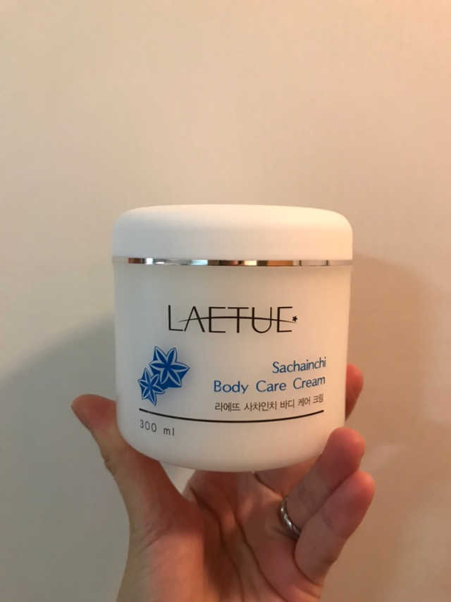 라에뜨 사차인치 바디케어크림 300ml 리뷰 사진