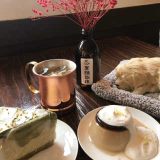 [후쿠오카 흑당커피] 흑당커피 2잔 + 디저트 1개 제공 — 4.5점을 준 리뷰어가 2019년 1월 올린 사용 사진