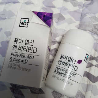 네츄럴굿띵스 퓨어 락토 철분 60일분 — 5점을 준 리뷰어가 2018년 2월 올린 사용 사진