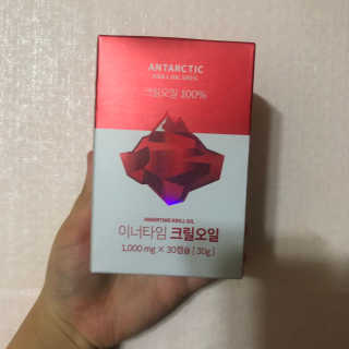 이너블릭 이너타임 크릴오일 — 4점을 준 리뷰어가 2019년 12월 올린 사용 사진
