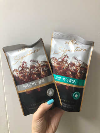 (주)쟈뎅 쟈뎅 시그니처 블랙, 헤이즐넛 230ml — 5점을 준 리뷰어가 2018년 7월 올린 사용 사진