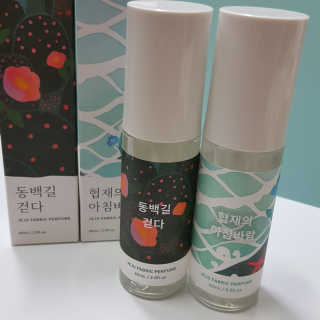 르플랑 제주 패브릭 퍼퓸 60ml 8종 — 4.67점을 준 리뷰어가 2018년 9월 올린 사용 사진