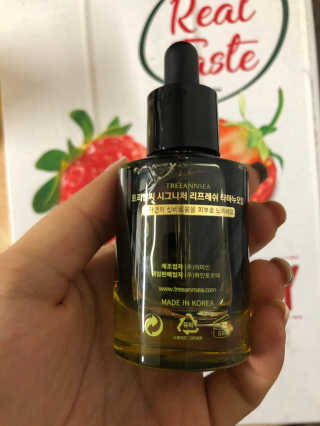 [트리앤씨] 시그니처 리프레쉬 타마누오일 30ml — 1점을 준 리뷰어가 2019년 3월 올린 사용 사진