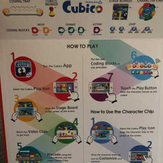 큐비코 Cubico 키즈 코딩 — 5점을 준 리뷰어가 2019년 3월 올린 사용 사진