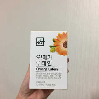 네츄럴굿띵스 오!메가루테인 60일분 — 5점을 준 리뷰어가 2018년 10월 올린 사용 사진
