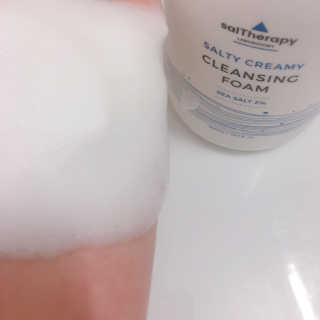 솔테라피 솔티 크리미 클렌징폼 300ml — 5점을 준 리뷰어가 2019년 4월 올린 사용 사진