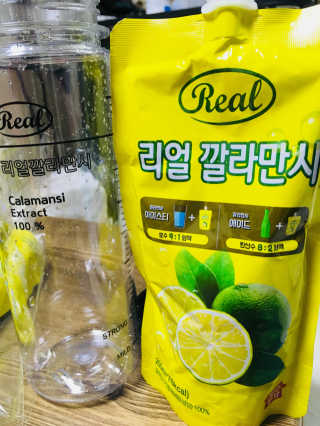 장수농가 리얼깔라만시 — 4.83점을 준 리뷰어가 2018년 6월 올린 사용 사진