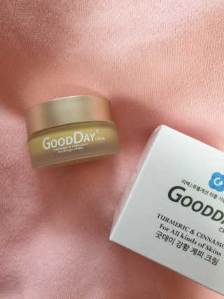 GoodDay Skincare GoodDay 강황 크림 — 5점을 준 리뷰어가 2019년 6월 올린 사용 사진