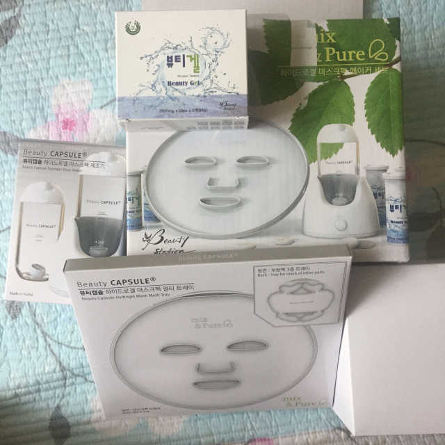 하이드로겔 마스크팩 메이커세트 리뷰 사진