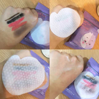 [후르디아] 블루베리 립앤아이 리무버 패드 4개 세트 — 5점을 준 리뷰어가 2020년 3월 올린 사용 사진