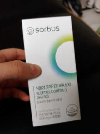 소버스 식물성 오메가3 DHA 600 — 4점을 준 리뷰어가 2020년 1월 올린 사용 사진