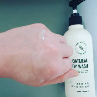 (주)에네스티 내추럴 촉촉  오트밀 바디워시 500ml — 5점을 준 리뷰어가 2019년 11월 올린 사용 사진