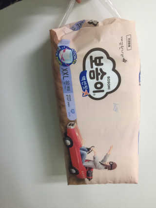 보솜이 액션핏 팬티형 — 5점을 준 리뷰어가 2019년 3월 올린 사용 사진