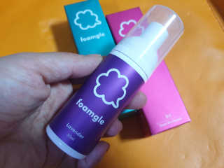 폼글 I foamgle [폼글] 거품가글 50ml 3종 - 민트, 라벤더, 라즈베리 — 5점을 준 리뷰어가 2019년 11월 올린 사용 사진