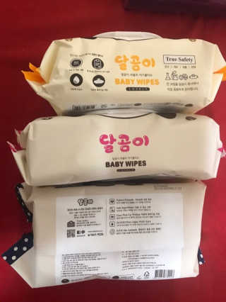 달곰이 물티슈 — 5점을 준 리뷰어가 2017년 5월 올린 사용 사진