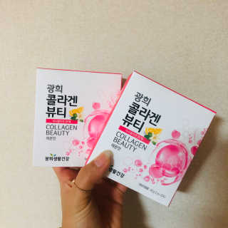 광희생활건강 광희 콜라겐뷰티 — 5점을 준 리뷰어가 2019년 11월 올린 사용 사진