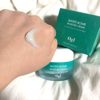오지아이 워터 밤 모이스처 크림 50ml — 5점을 준 리뷰어가 2020년 2월 올린 사용 사진