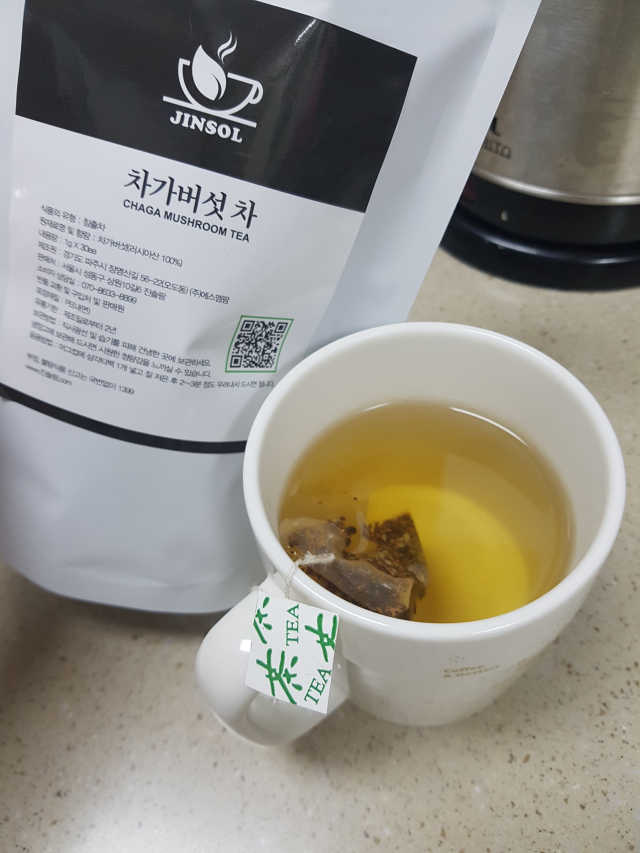 차가버섯차 티백 30T 리뷰 사진